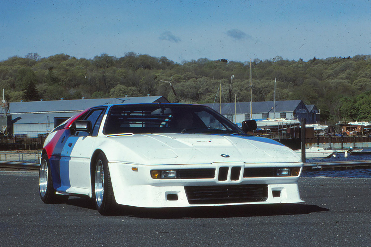 Kevlar-bodied BMW M1