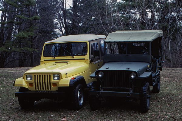 Is Today’s Jeep Still a Jeep? The 1991 Jeep Wrangler doesn’t forget 1941 Jeep MB war vet ancestor. That’s good and bad.