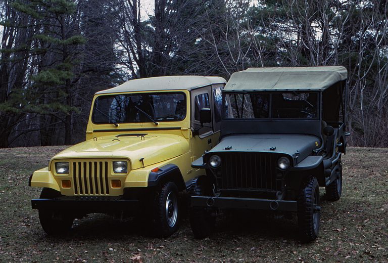 Is Today’s Jeep Still a Jeep? The 1991 Jeep Wrangler doesn’t forget 1941 Jeep MB war vet ancestor. That’s good and bad.