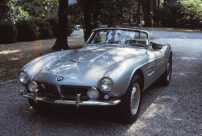 Social climber: The BMW 507 was upwardly mobile