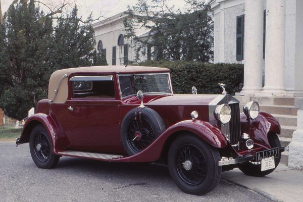 1933 Rolls-Royce Park Ward Coupe: Right drive, left entry