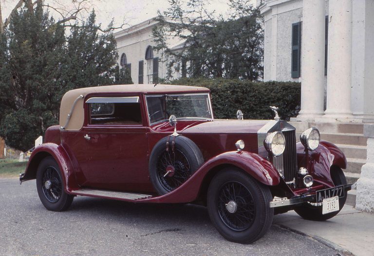 1933 Rolls-Royce Park Ward Coupe: Right drive, left entry