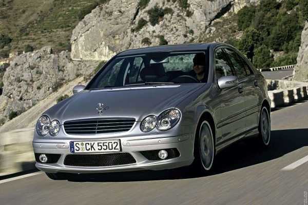 2005 Mercedes-Benz C55 AMG: The fast and the seniorious