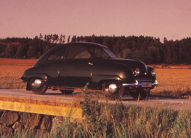 1950 Saab 92: Simple two-stroke served as bridge from aircraft to cars
