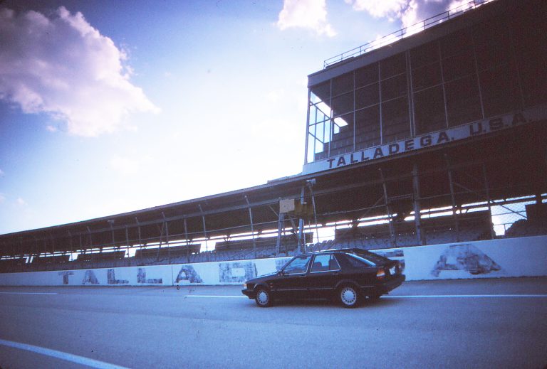 1990 Saab 9000 2.3: John Matras traveled to the deep South – Talladega –  to test the new engine from the far north