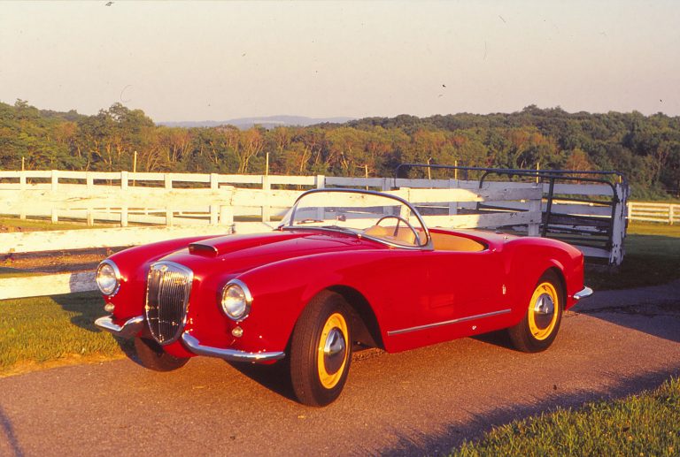 1956 Lancia Aurelia Spyder: Simple, golden