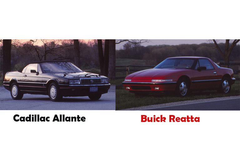 Cadillac Allante and Buick Reatta: Pick a Pair of Luxury Two-Seaters from General Motors